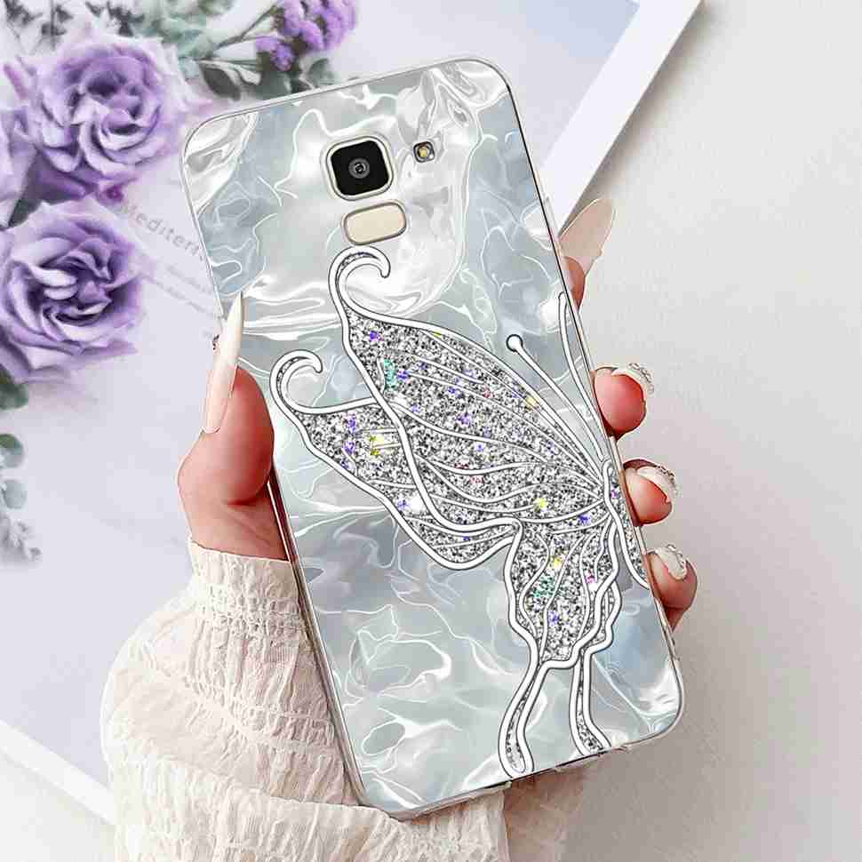 For Samsung Galaxy J6 2018 SM-J600F Case Popular Love Cool Tiger Soft Silicone TPU Cover For Samsung j6 J6 2018 Phone Shell Bag