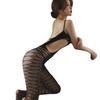 Fun Open Passion Suit Transparent Seduction Sexy Stockings One-piece Mesh Uniform
