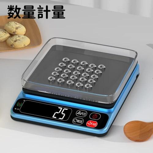 SCALE JAZZ Digital Scale, Electronic Scale, 5000g Capacity, 0.1g Increments, 5kg Capacity, Compact Quantity Measurement, Tare Function, Auto Power-Off