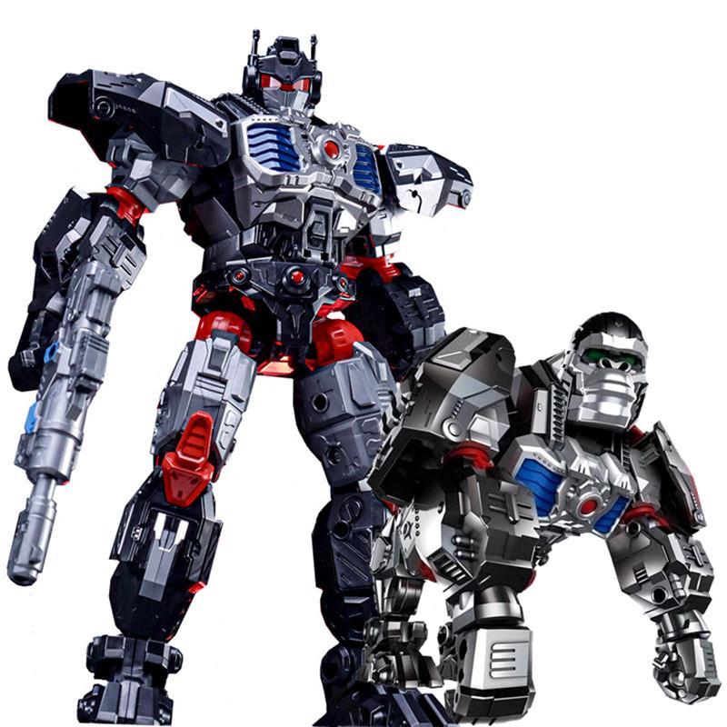 LIJIANG 23CM NEW Big Transformation Toys Movie Action Figure KO Anime SS Robot Car Animal Model Kids Boy Gift XT-1625