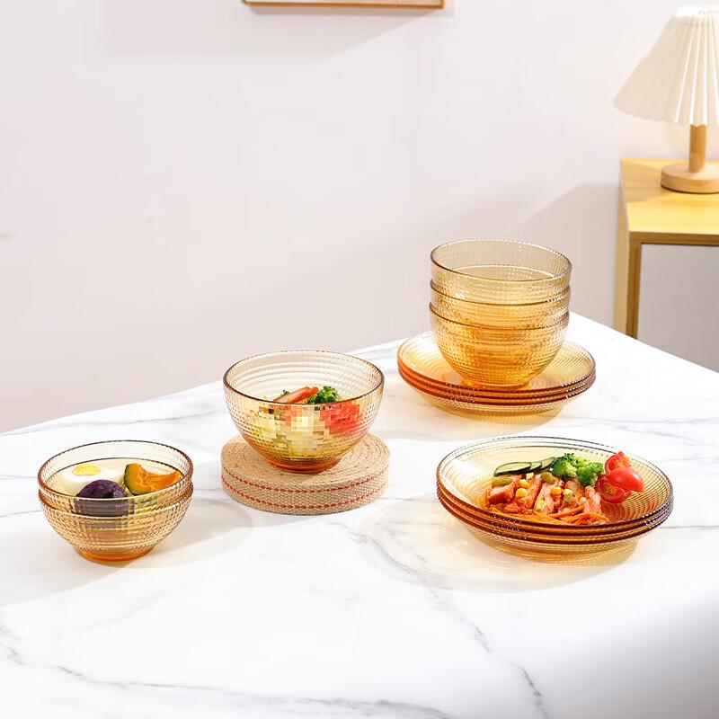 Shan Chong Shan 6-Piece Heat-Resistant Glass Tableware Set