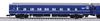 KATO N Gauge Sleeper Express Hamanasu Basic Model Passenger 7-Car Set, Train, Cars, 10-2105