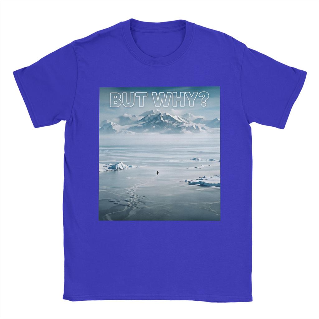 Nihilist Penguin But Why Arctic Snow Meme T Shirt Hip Hop T Shirts Male Pure Cotton O Neck Oversized Top Tees Short Sleeve Tops