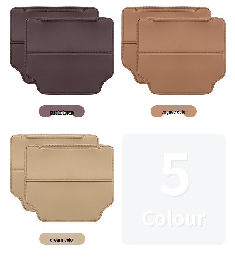 Anti-Kick Mats for Hongqi H5/HS5/EHS3/H7/H9/HS7 Rear Seats - Car Interior Protection Accessories