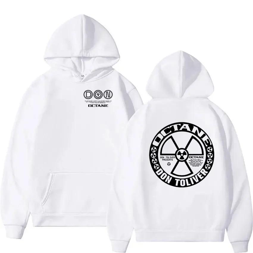 Don Toliver Octane Tour 2026 Print Hoodie Unisex Mode Langarm Oversized Sweatshirt Retro Pullover Fleece Kapuzenpullover Streetwear