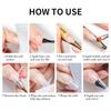 UV/LED Gel na prodlužování nehtů Křišťálový fototerapeutický gel Modelovací Rychle vytvrzující Pevný gel DIY Salon Nástroj pro nail art