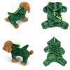 Halloween-Katzenkostüm, Dinosaurier-Katzen-Hoodies, kleine Hunde, warme Jacke, Katzen-Weihnachtskostüm, Haustierkleidung für Welpen, Kätzchen, Rot, Grün