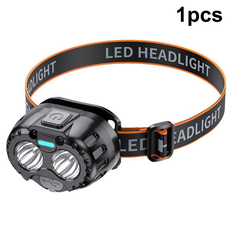 

Powerful Led Headlamp Ipx4 Waterproof Emergency Head Flashlight Xpe Led Headlamp For Outdoor Fishing Camping Hiking 1pcs