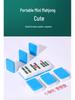 Compact Travel Mahjong Set - 24mm & 30mm Tiles, Solid Carved Sparrow Design, Ideal for Dorms and Table Games