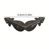 8pcs/set Iron Corners Antique Bronze Bracket 84mm Triangle Decor Scrapbook Album Jewelry Wood Box Protectors Table Leg w/Nails