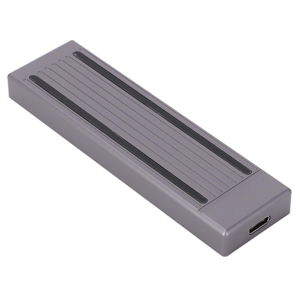 M.2 Nvme PCIE SSD Enclosure Case Adaptér Hliníková slitina USB3.1 GEN2 10Gbps RGB světlo SSD Externí
