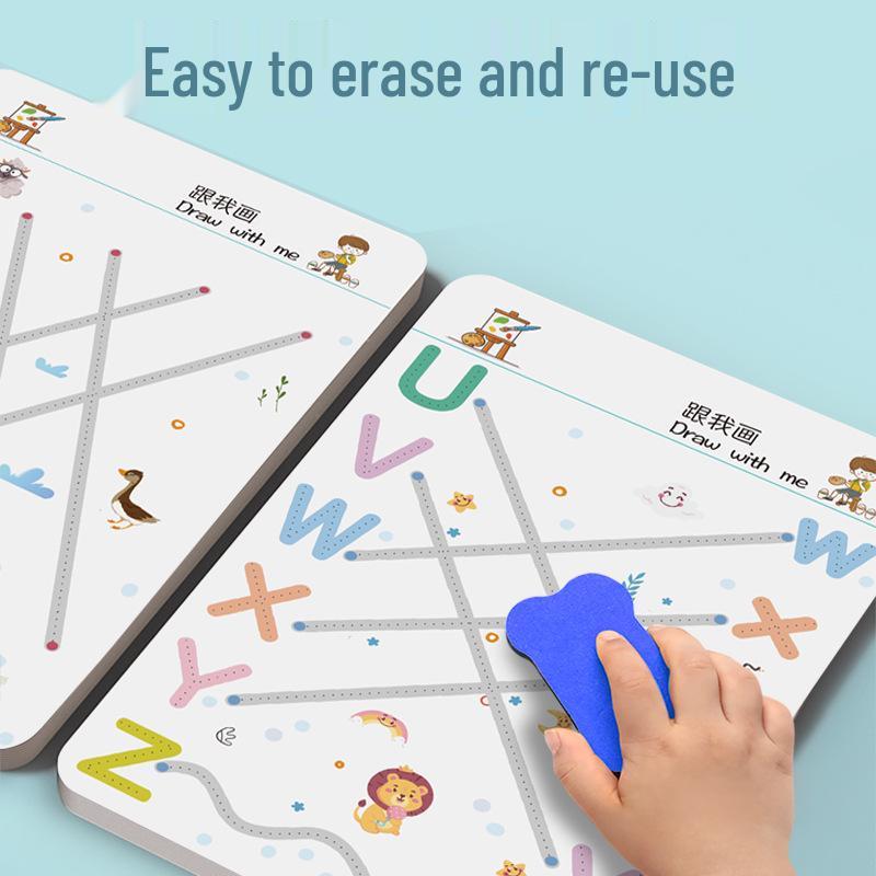 Preschool Pen Control and Tracing Workbook for Kids Ages 3-6: Calligraphy, Drawing, and Coloring Activities