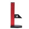 Saw Table Height Depth Ruler with Sliding Block Dual Scale Markings Woodworking Measuring Tool 0 7in 0 17cm
