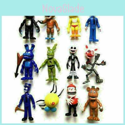 Entzückendes 12-teiliges PVC-Actionfiguren-Set von Five Nights At Freddys für Kinder