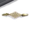1/3Pcs Sweater Clips Geometric Design Alloy Clips Sweaters Dresses Scarves Brooch Pins Versatile Clothing Accessory