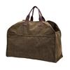 Firewood Carrier Canvas Tote Bag for Outdoor Portable Log Hauling with Protective Gloves Easy Clean Foldable Storage