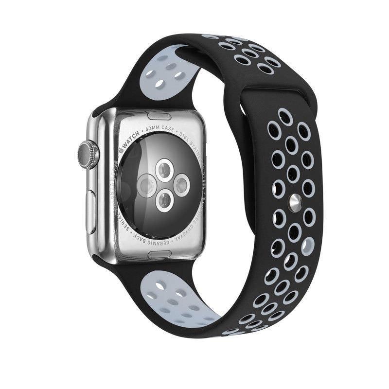 Replacement Sports Silicone Strap Watch Band For Apple Watch Iwatch 38mm 42mm