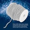 Filo di Ghirlanda di Perle Colore Argento Dimensione 6mm Decorazione Matrimonio Fai da Te Centrotavola Matrimonio