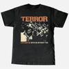 Retro Band Terror Kortärmad Unisex Alla Storlekar