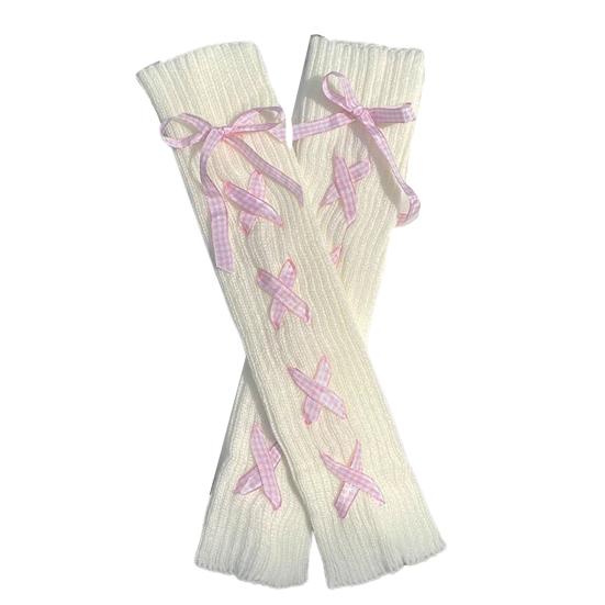 1 Pair Attractive Leg Warmer Socks Knitted Sweet Good Elasticity Warmers