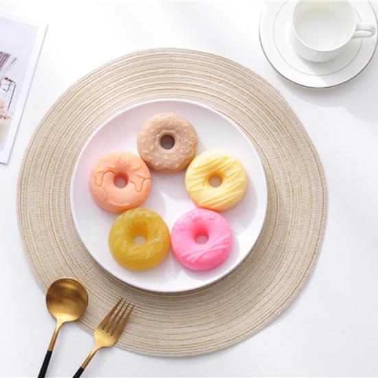 6-Cavities Silicone Donut Mold Easy Release Food Grade DIY Round Doughnut Cake Chocolate Baking Mold Kitchen Supplies