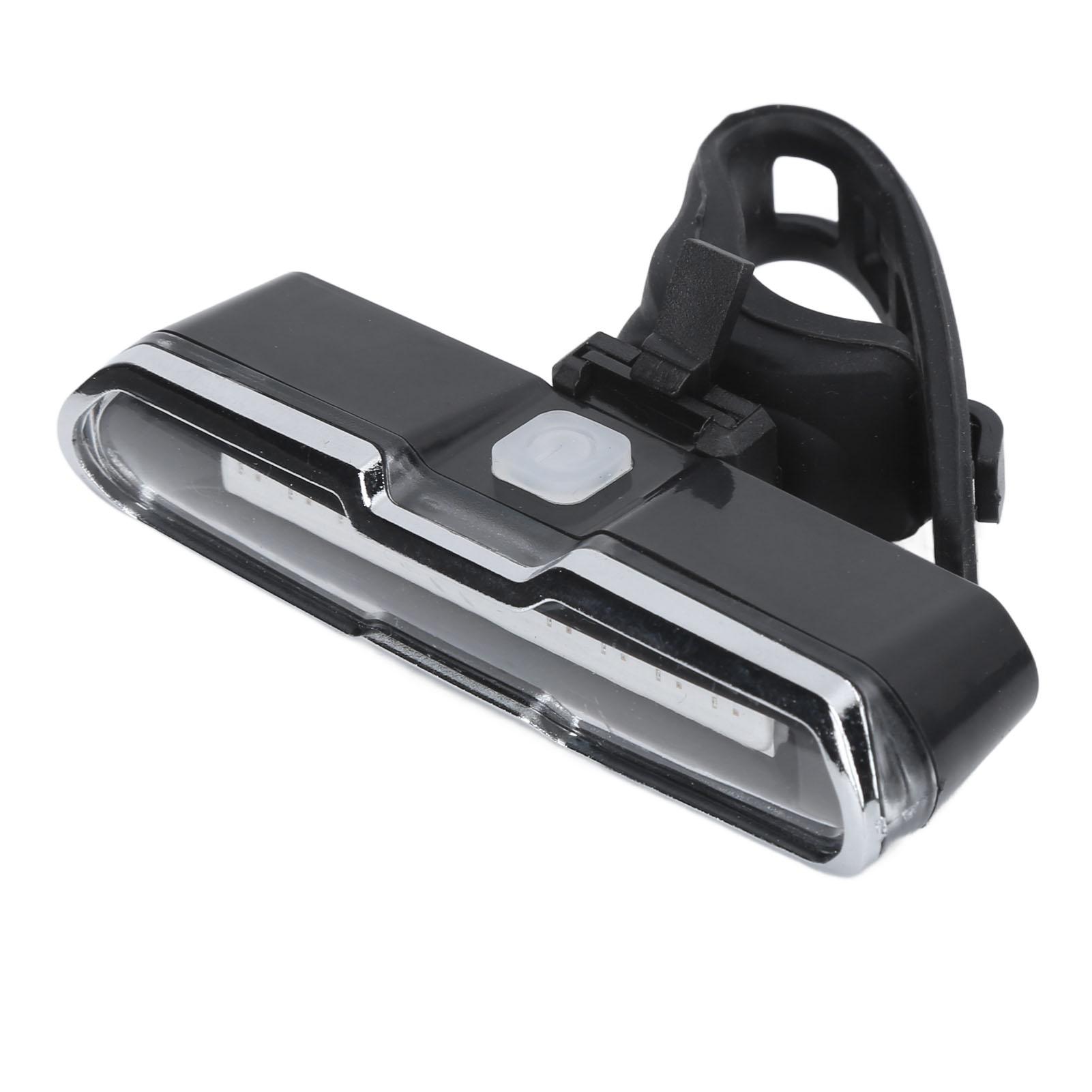 

Bike Tail Light USB Charging Safety Warning Night Riding Tail Light for Bikes and BicyclesWhite білий
