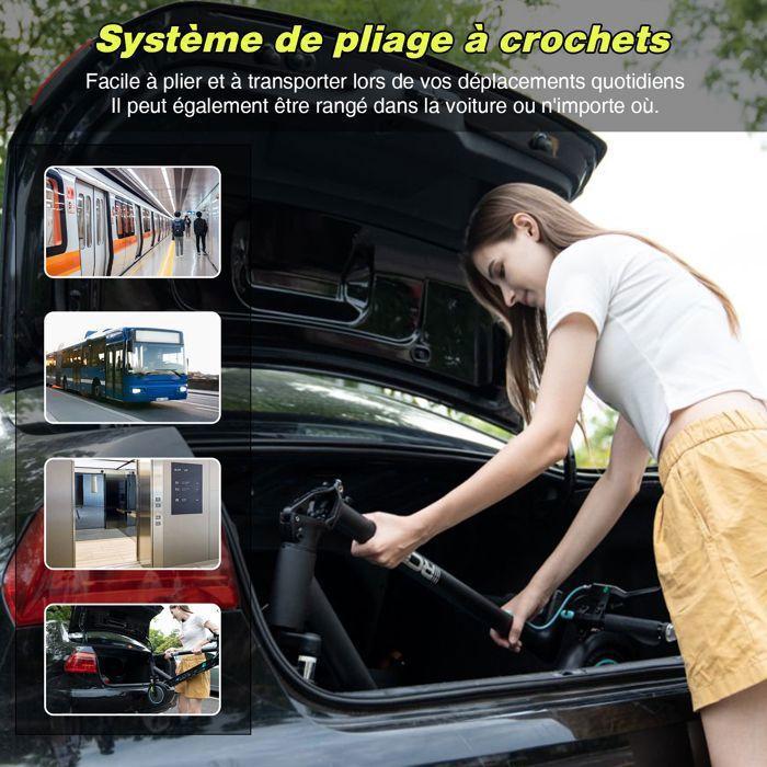 RCB R17 Electric Scooter for Adults 500W, Foldable 8.5", LCD Screen, APP, Dual Brake and Shock Absorber