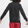 Jordan Air  Flight Print Knit Crew Neck Sweater Men Sweater Black BV6007-010
