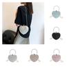 Trendy And Stylish Small Bag With Unique Lock Buckle 2023 Summer Fashion Chain Shoulder Crossbody Bag Gold Silver Pink Blue)