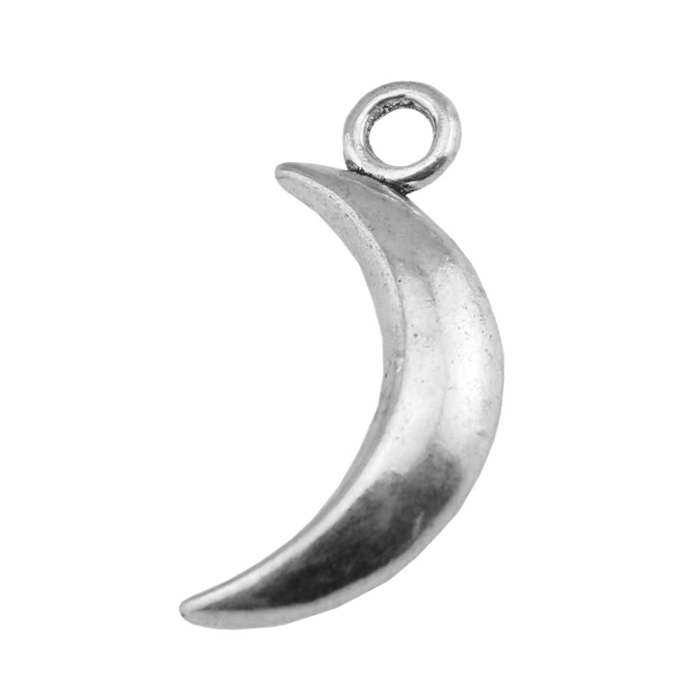 

3шт Луна Шармы Амулеты Античное серебро Цвет Цинковый сплав 31X14mm