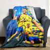 Cristiano Ronaldo Celebration Blanket Durable Comfort Perfect for Couch Seaside Livingroom Four Seasons Multipurpose Digital Print
