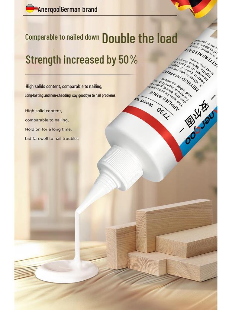 Special Strong White Emulsion Woodworking Glue for Solid Wood and Furniture