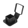 Fit Most Vehicles Rubber Receiver Cover Black Plug Cap Dust Protector Tube Plug Insert Car Accessory