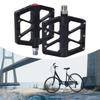 Seal Bearings Bicycles Platform Pedals Replacement Nylon Fiber Bicycles Flat Pedals Wide Flat Cycling Pedals Enduring