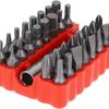 2pcs Bit Holder 32 Holes Bit Hex Shank Organiser Screwdriver Bit Holder Drill For Storage For 6.35MM Shank Storage Box