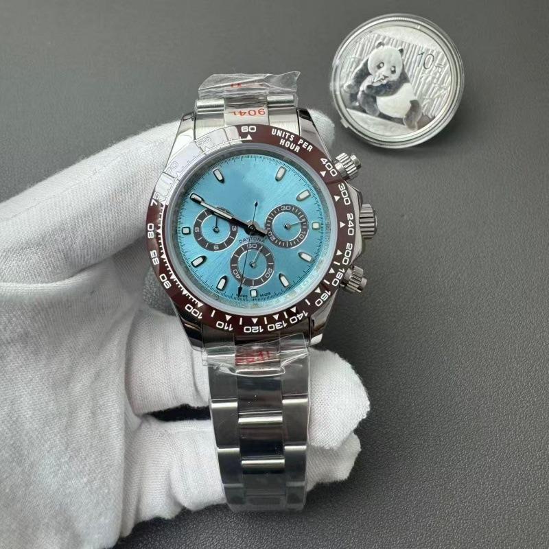 Panda Eye Daytona Men's Mechanical Watch Yacht Luminous Three Eyes Six Needles