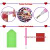 Ästhetisches unregelmäßiges Form 5D Perlen Diamantmalerei DIY Kunst-Kit