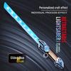 Dual-End Telescopic Light-Up Sword Toy
