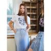 EGOIST HearT MoTif PrinTing ShorT Sleeve T shirT  es2oTh09 