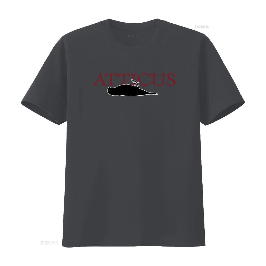 Atticus 2001 Deadbird Vintage T Shirt Heavyweight 100 Crewneck With Red Logo Book Inspired Design Casual Attire For Unisex S Xxxl