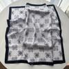 Luxury Square Scarf For Women Retro Ladies Hijab Fashion Neckerchief Bandanas Soft Stain Elegant Faux Silk Scarves Shawl