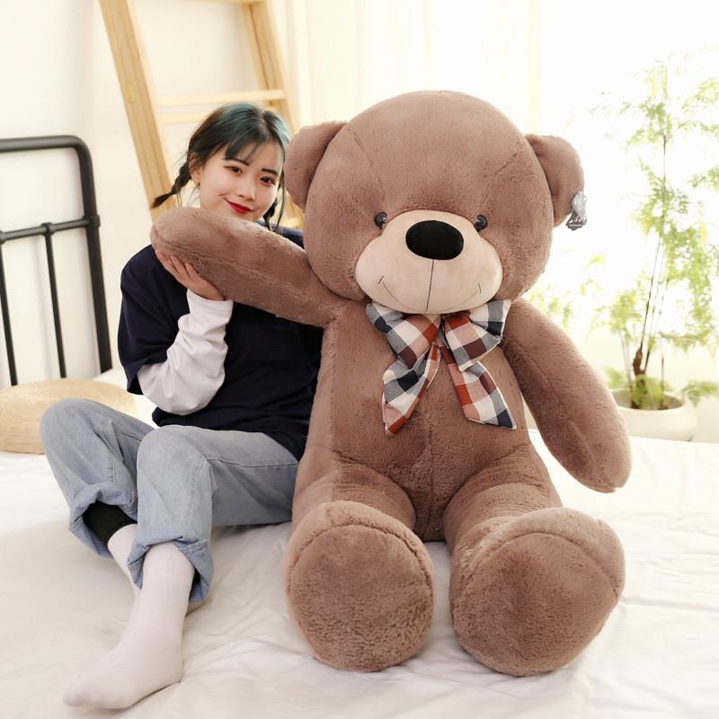 Teddy Plush Bear Toy Cartoon Stuffed Doll Bedroom Decoration Kids Gift 100cm