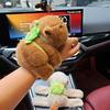 Schattige Capybara Klaparmbanden Knuffeldier Capybara Pop Knuffelaars Drukknop Ring Band Pluche Speelgoed Pols met Schildpad Kinderspeelgoed Cadeau
