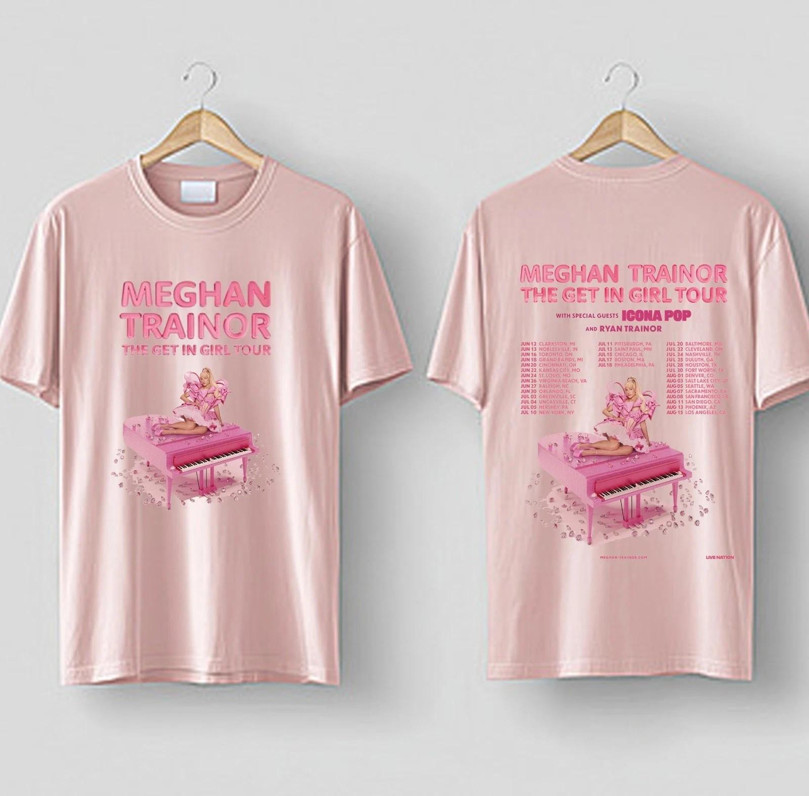 Meghan Trainor The Get In Girl Tour 2026 North America T-shirt XL
