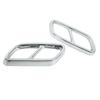 Pair Rear Exhaust Muffler Tail Pipe Cover Trim Replacement for Mercedes?Benz C?Class W206 2021 Up