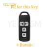 Smart Key Case Cover Tpu Car Remote Fob For Honda New Nbox Custom Jf3 / Jf4 N-Box Jf1 / Jf2 N-Box+ Plus N Wagon N-One Keychain