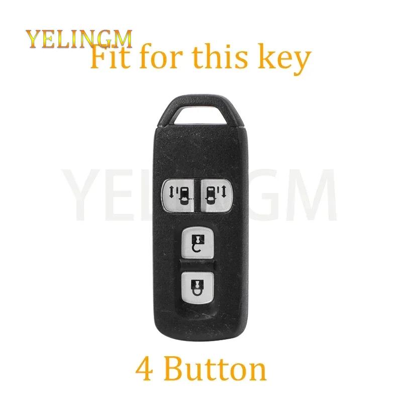 Smart Key Case Cover Tpu Car Remote Fob For Honda New Nbox Custom Jf3 / Jf4 N-Box Jf1 / Jf2 N-Box+ Plus N Wagon N-One Keychain