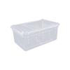 Spacious Reptiles Habitat Housing Container with Slide Out Fece Layer Waste Collection Drawer