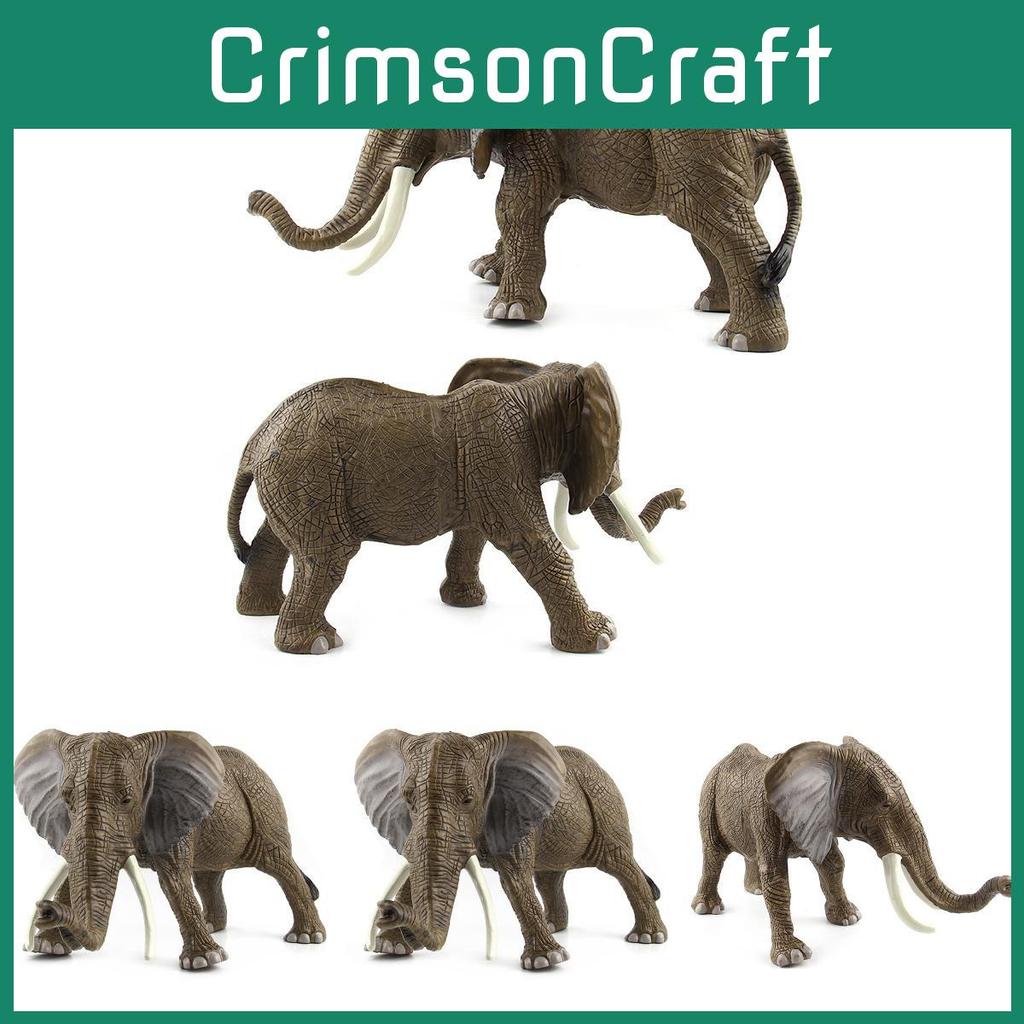 Premium Quality Pvc Elephant Animal Model With Exquisite Design For Display And Gifting