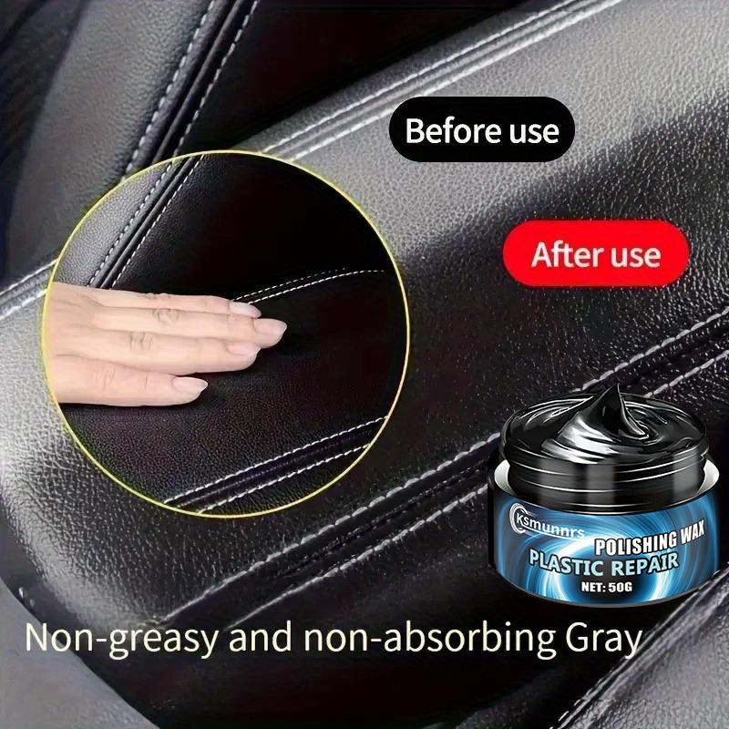 NEw Car Interior Wax, Car Interior Wax, Leather Care Cream, Dashboard Polishing, Seat Mat Restorer, Improve